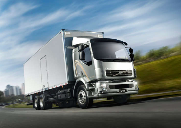 Lavagem a seco de caminhões